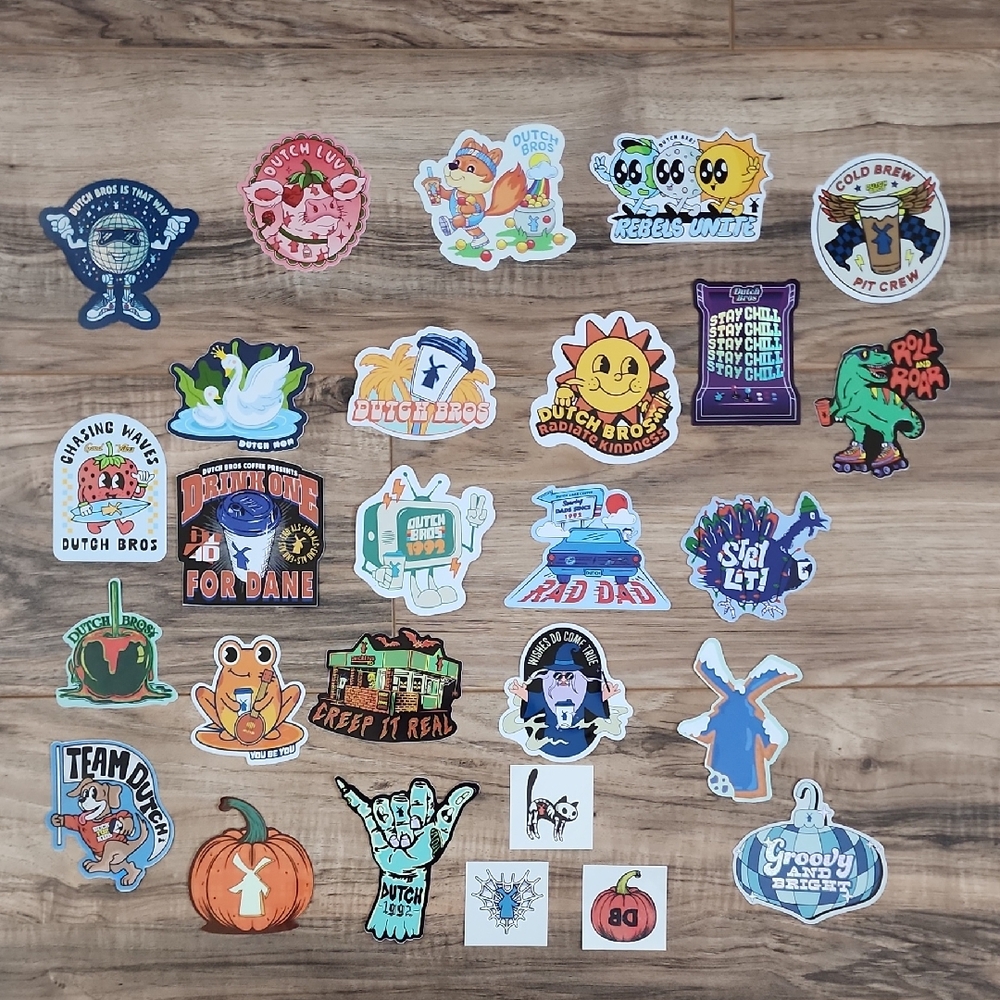 Dutch Bros 2024 Sticker Set - Picture 2 of 3